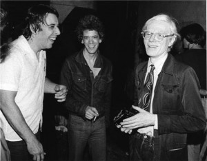 John Cale, Lou Reed & Andy Warhol, NYC, 1976